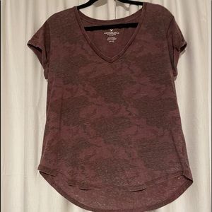 purple camo small shirt